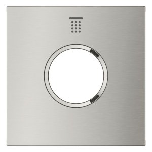 Grohe Grohtherm Aqua Tiles Exchangeable Metal Plate & Symbol - Head Shower 1 - Supersteel (106887DC00) - main image 2