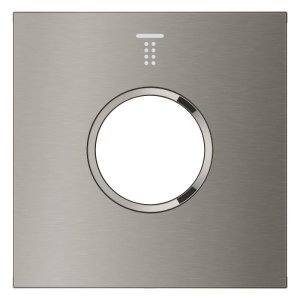 Grohe Grohtherm Aqua Tiles Exchangeable Metal Plate & Symbol - Head Shower 2 - Brushed Hard Graphite (106888AL00) - main image 2