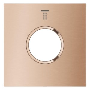 Grohe Grohtherm Aqua Tiles Exchangeable Metal Plate & Symbol - Head Shower 2 - Brushed Warm Sunset (106888DL00) - main image 2