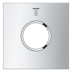 Grohe Grohtherm Aqua Tiles Exchangeable Metal Plate & Symbol - Head Shower 2 - Chrome (1068880000) - main image 2
