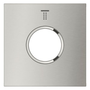 Grohe Grohtherm Aqua Tiles Exchangeable Metal Plate & Symbol - Head Shower 2 - Supersteel (106888DC00) - main image 2