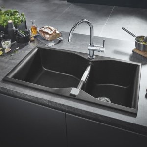 Grohe Minta Single Lever Sink Mixer - Chrome (32917000) - main image 2