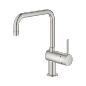 Grohe Minta Single Lever Sink Mixer - Supersteel (32488DC0) - main image 2