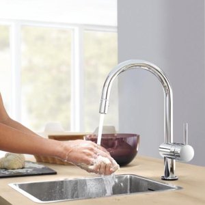 Grohe Minta Touch Electronic Single-Lever Sink Mixer - Chrome (31358001) - main image 2