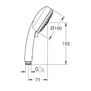 Grohe New Tempesta Cosmopolitan 100 (27574001) - main image 2