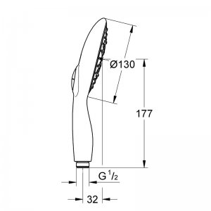 Grohe Power and Soul 130 night time grey (27673000) - main image 2