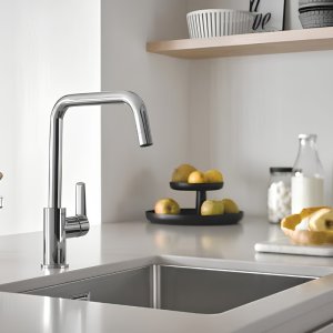 Grohe Quickfix Start High Spout Kitchen Tap - Chrome (30470000) - main image 2