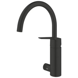 Grohe Quickfix Start Single Lever Sink Mixer Tap - Matt Black (304952431) - main image 2