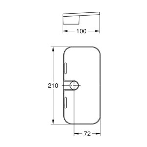 Grohe Rainshower Smartactive Soap Dish (48426000) - main image 2