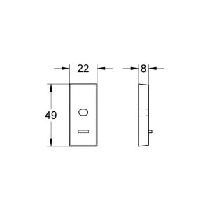 Grohe Relexa Compensation Spacer (45914XE0) - main image 2