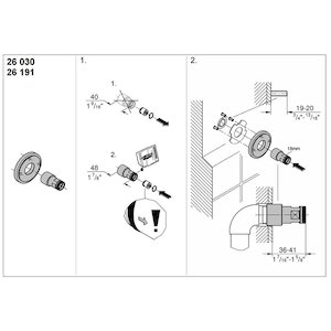 Grohe retro-fit spacer (26191000) - main image 2