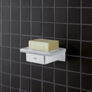 Grohe Selection Cube Soap Dish - Chrome (40806000) - main image 2