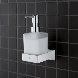 Grohe Selection Cube Soap Dispenser - Chrome (40805000) - main image 2