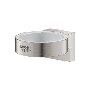 Grohe Selection Glass/Soap Dish Holder - Supersteel (41027DC0) - main image 2