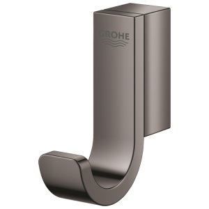 Grohe Selection Single Robe Hook - Hard Graphite (41039A00) - main image 2