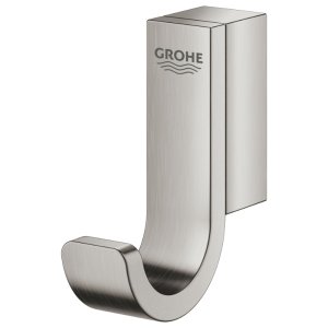 Grohe Selection Single Robe Hook - Supesteel (41039DC0) - main image 2