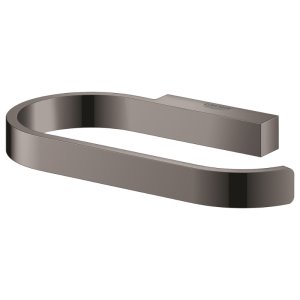 Grohe Selection Toilet Roll Holder - Hard Graphite (41068A00) - main image 2