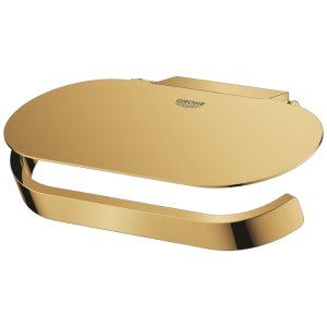 Grohe Selection Toilet Roll Holder With Cover - Cool Sunrise (41069GL0) - main image 2