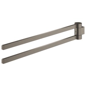 Grohe Selection Towel Holder - Pivotable - Brushed Hard Graphite (41063AL0) - main image 2