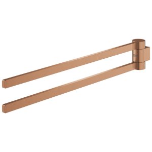 Grohe Selection Towel Holder - Pivotable - Brushed Warm Sunset (41063DL0) - main image 2