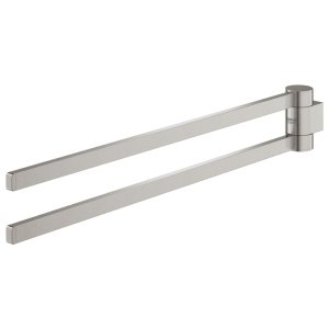 Grohe Selection Towel Holder - Pivotable - Supersteel (41063DC0) - main image 2