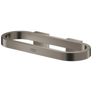 Grohe Selection Towel Ring - Brushed Hard Graphite (41035AL0) - main image 2