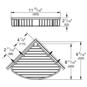 Grohe Start Cosmopolitan Soap Wire Basket - Chrome (41172000) - main image 2