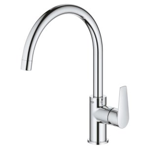 Grohe Quickfix Start Edge Single Lever Sink Mixer Tap - Chrome (30529001) - main image 2
