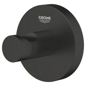 Grohe Start Robe Hook - Matt Black (411732430) - main image 2