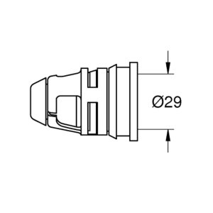 Grohe Water Supply Pipe Connector (38338000) - main image 2