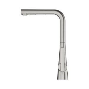 Grohe Zedra Single Lever Sink Mixer - Supersteel (32553DC2) - main image 2