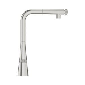 Grohe Zedra SmartControl Sink Mixer - Supersteel (31593DC2) - main image 2