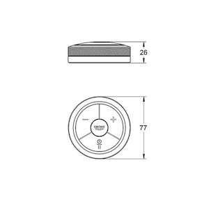 Grohe Allure F-digital wireless remote controller (36309000) - main image 2