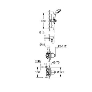 Grohe Avensys Dual Built-in - 34083 IP0 (34083IP0) - main image 2