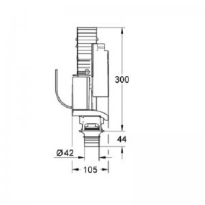 Grohe Dual flush valve AV1 (38736000) - main image 2