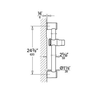 Grohe Relexa rail set - Chrome (28620000) - main image 2