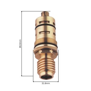 Grohe thermostatic 1/2" cartridge assembly (reversed inlets) (47282000) - main image 2