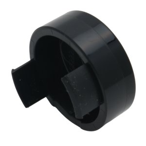 Hansgrohe push button bath symbol - large - black (92577610) - main image 2