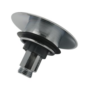 hansgrohe push open plug - chrome (97204000) - main image 2