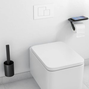 Hansgrohe WallStoris Toilet Bundle - Matt Black (27969670) - main image 2