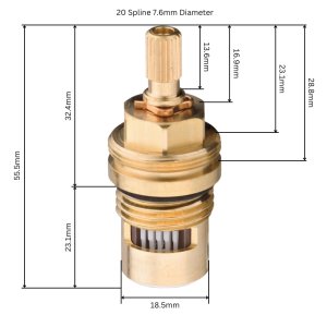 Hansgrohe shut-off unit (right closing cold) (94009000) - main image 2