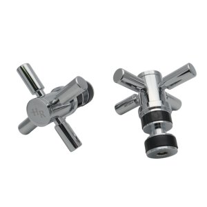 Hudson Reed Tec cross heads (pair) - chrome (SP350) - main image 2