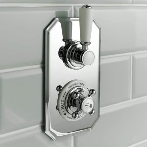 Hudson Reed Twin Thermostatic Shower - Valve Only (TSVT002) - main image 2