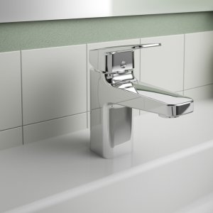 Ideal Standard Ceraplan single lever basin mixer with pop-up waste (BD221AA) - main image 2