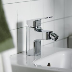 Ideal Standard Ceraplan single lever bidet mixer with pop-up waste (BD249AA) - main image 2