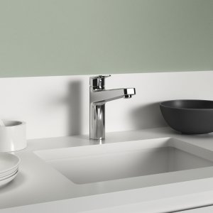 Ideal Standard Ceraplan single lever high cast spout kitchen mixer (BD328AA) - main image 2