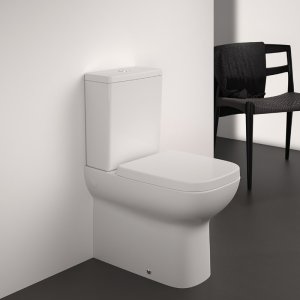 Ideal Standard i.life A & S toilet seat and cover, compact, slow close (T473701) - main image 2
