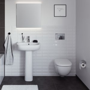 Ideal Standard Jasper Morrison toilet seat and cover - quick release hinges - slow close (E621401) - main image 2