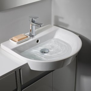 Ideal Standard Tesi single lever basin mixer no waste (A6587AA) - main image 2