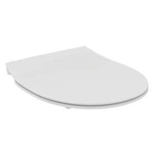 Ideal Standard TIRSO Universal Slim Oval Toilet Seat & Cover - SmartGuard White (E3354HY) - main image 2